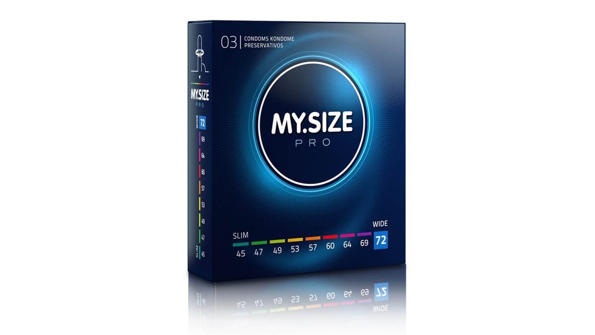 MY SIZE PRO Premium Condoms 72 mm (3 pieces)