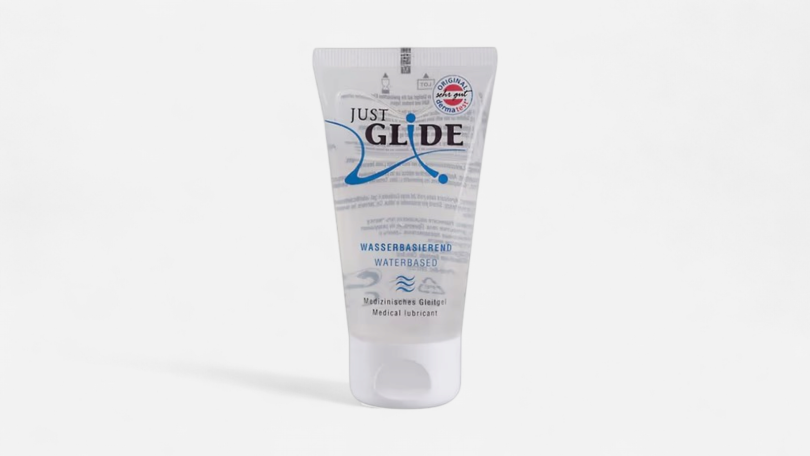 Just Glide Water 50ml - Vegán, vízbázisú síkosító érzékenyeknek is