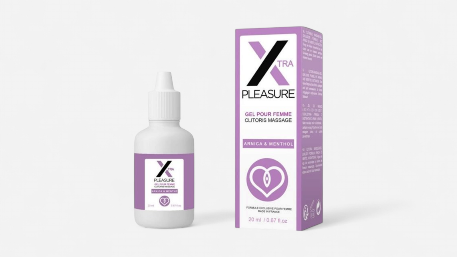 Ruf - X Pleasure Clitoris Massage Gel, Stimuláló gél 20ML