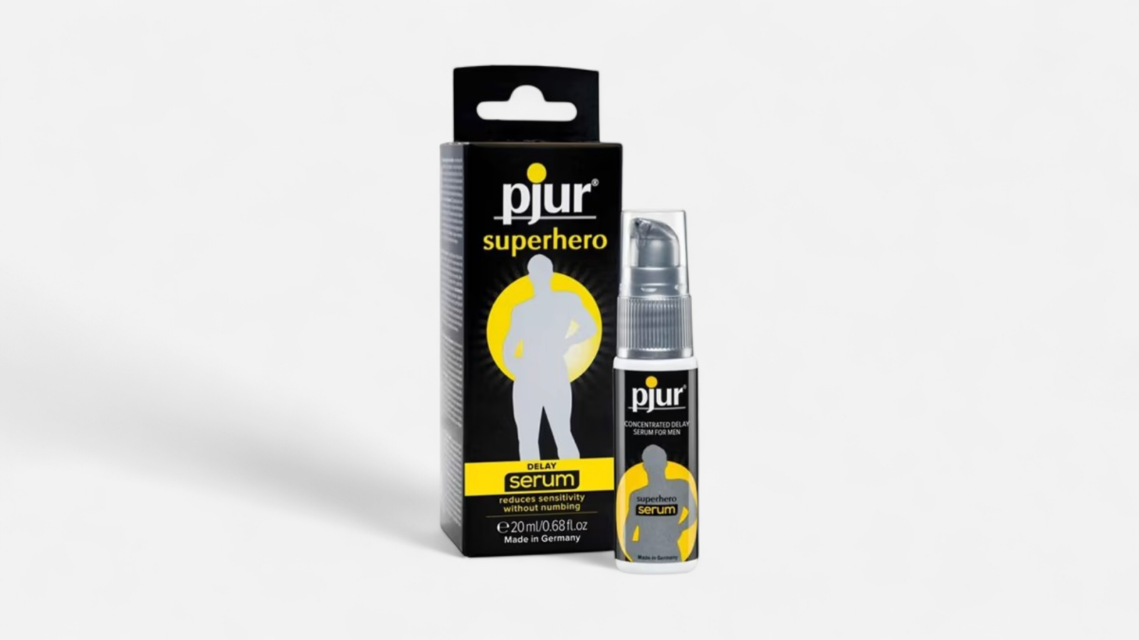 pjur Superhero delay Serum for men - 20 ml - Késleltető férfiaknak