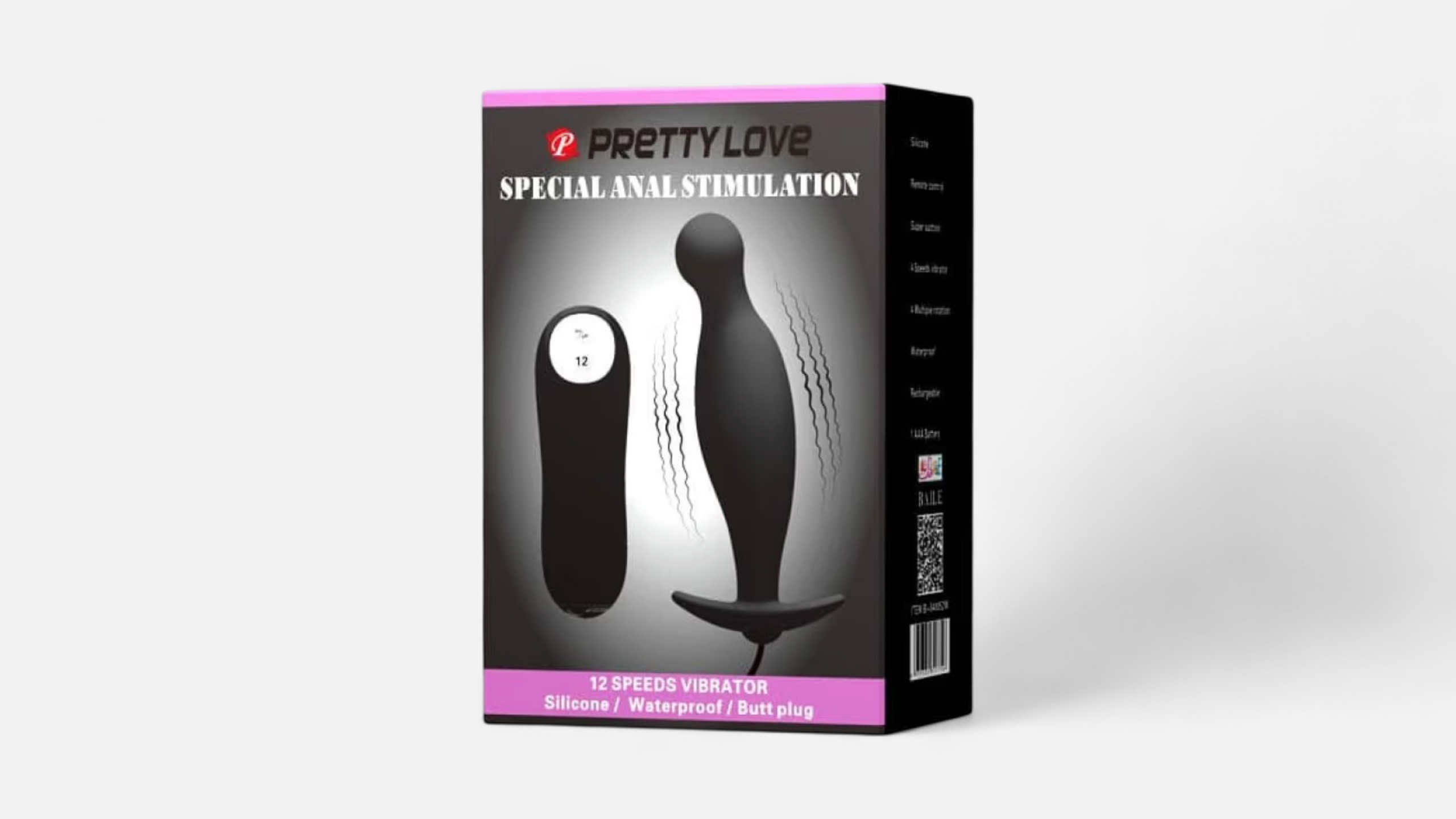 Special Vibrating Anal Stimulation – A fekete fenékfegyver, ami 12 különböző módon rázza meg a világodat.