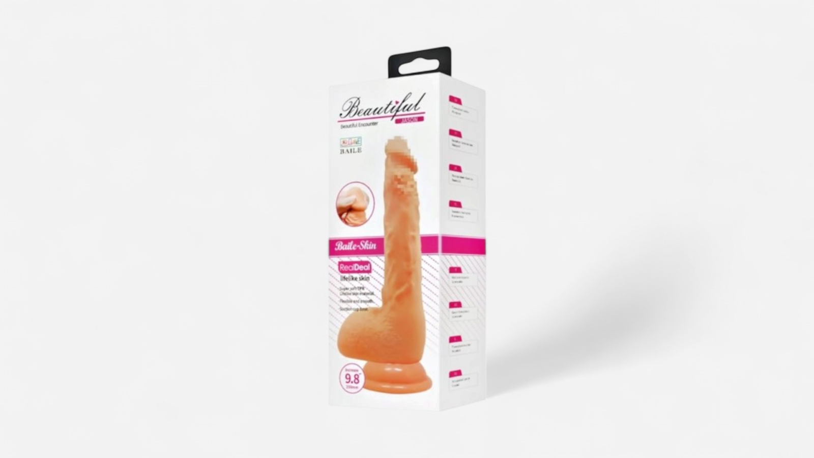 Beautiful Johnson 9,2 " Dildo Brown