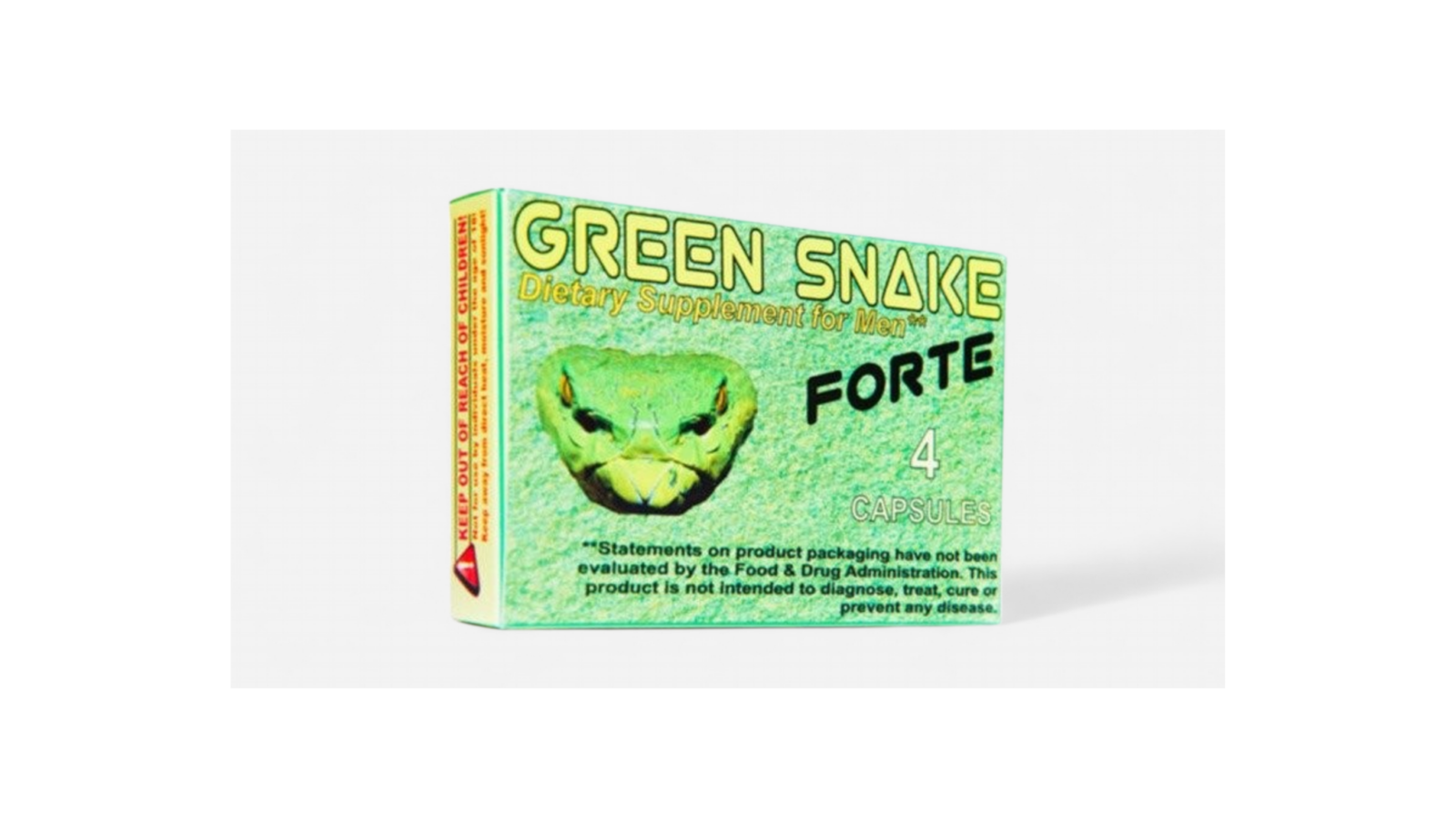 Green Snake First potencianövelő -  4 db. kapszula/ doboz