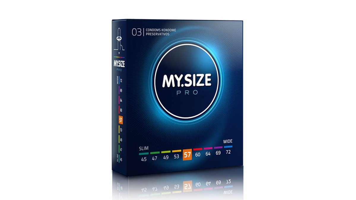 MY SIZE PRO Prémium Condoms 57 mm (3 pieces)