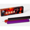 Fire Sticks alacsony hőmérsékletű viaszgyertya szett piros, lila és fekete gyertyákkal, érzéki BDSM játékokhoz. EN: Fire Sticks low temperature wax candle set with red, purple and black candles for sensual BDSM play.