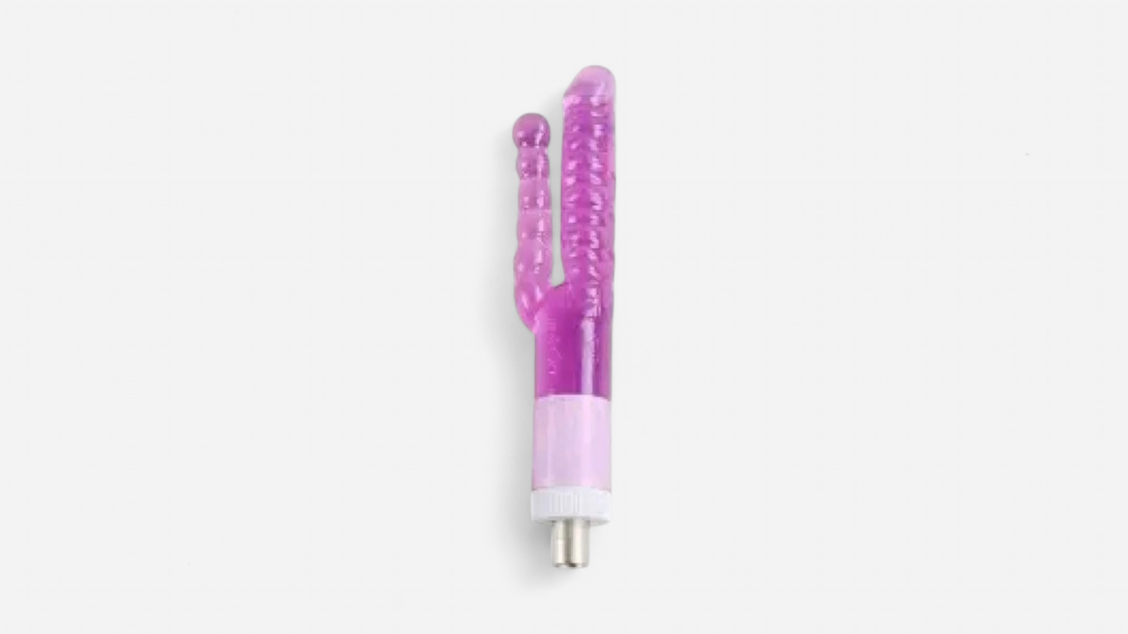 twin turbo thrill dupla dildó fej 3XLR szexgéphez twin turbo thrill double dildo attachment for 3XLR sex machine