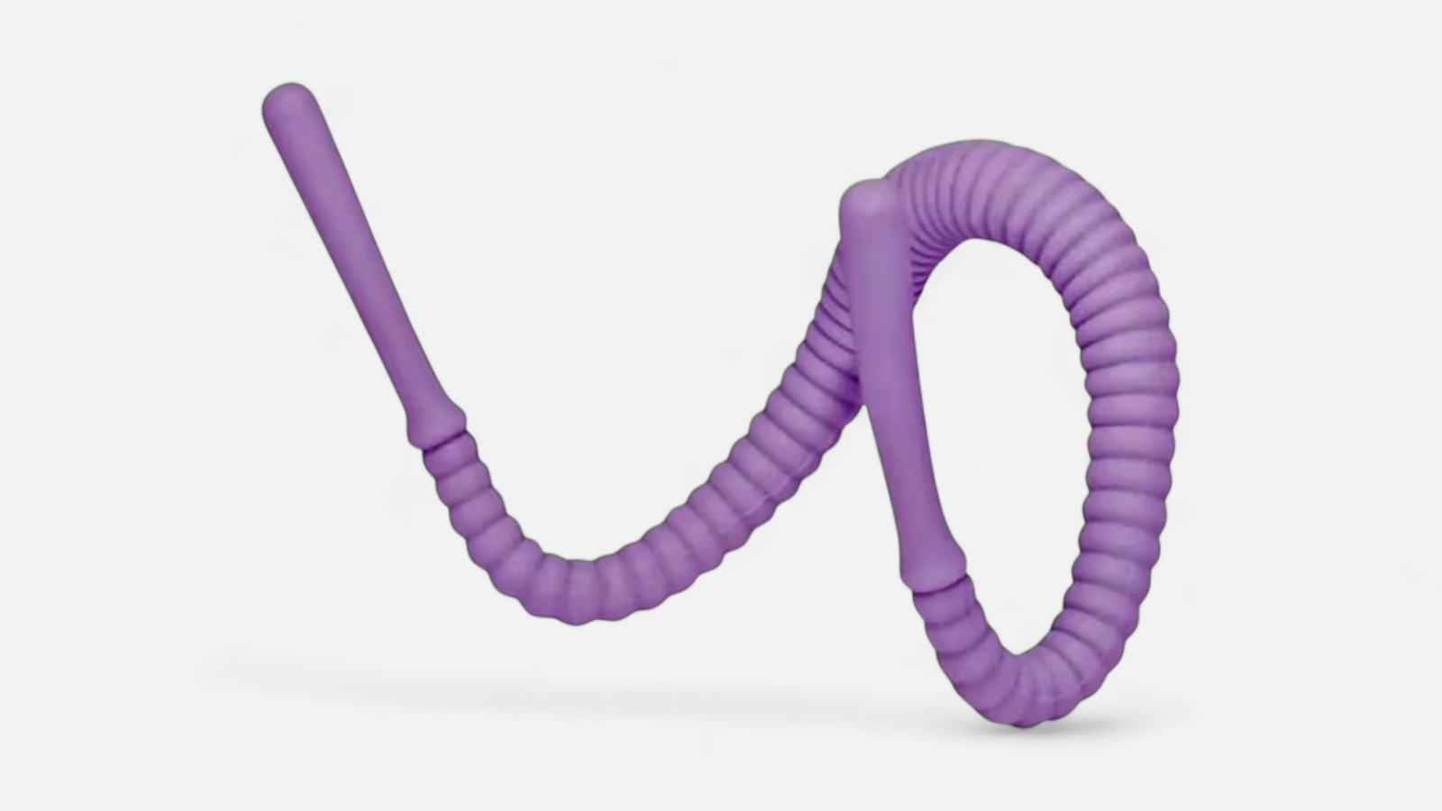 HU: Open Sesame lila hüvely széthúzó hullámos formában, hajlítható testtel és G-pont stimuláló kialakítással EN: Open Sesame purple vaginal spreader in wavy shape, with flexible body and G-spot stimulating design
