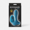 HU: Thor melegítős prosztatamasszírozó pávakék színben, távirányítóval, eredeti Renegade dobozban EN: Thor heated prostate massager in teal with remote control in original Renegade packaging