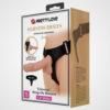 HU: Pretty Love Jerry felcsatolhatĂł hĂĄm csomagolĂĄsa realisztikus dildĂłval EN: Pretty Love Jerry strap-on harness packaging with realistic dildo