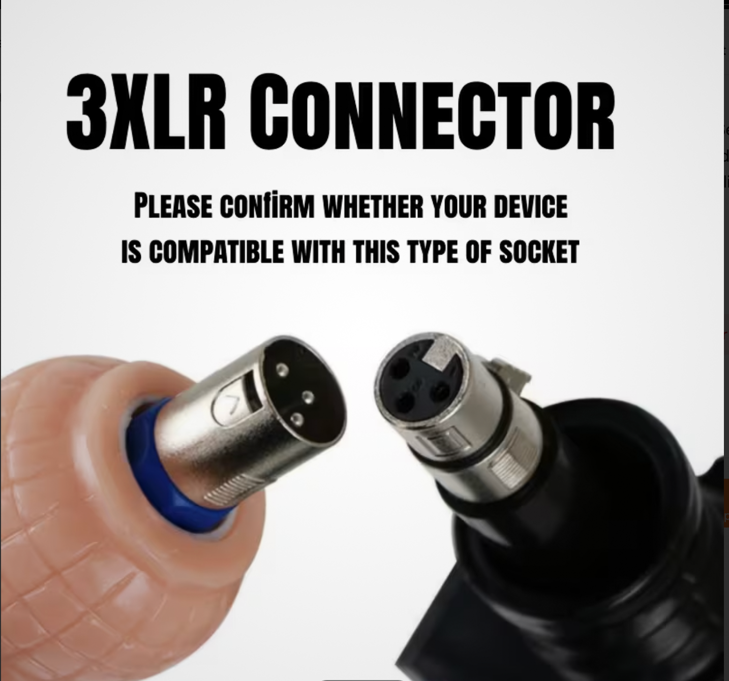 HU: Popsitorony 3XLR csatlakozó kompatibilis szexgéphez EN: Mount Your Ass 3XLR connector for compatible sex machine